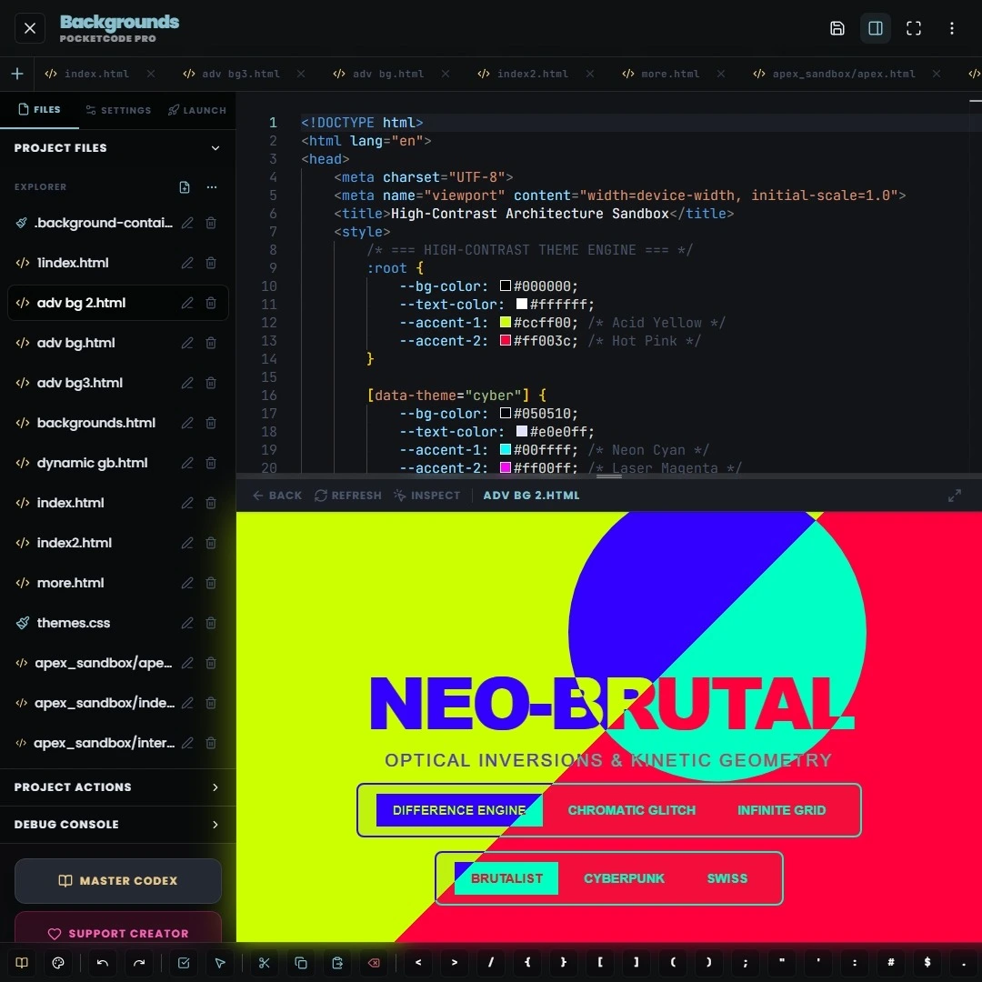 Pocket Code Pro GitHub Integration