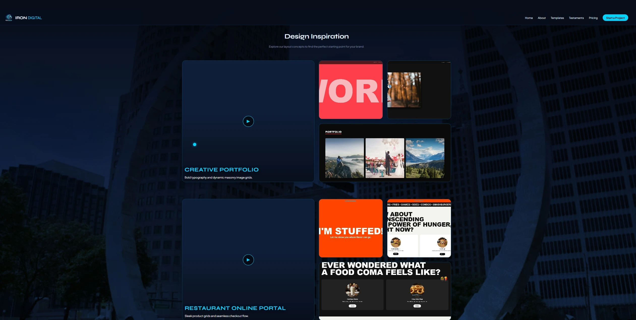 Iron Digital UI/UX